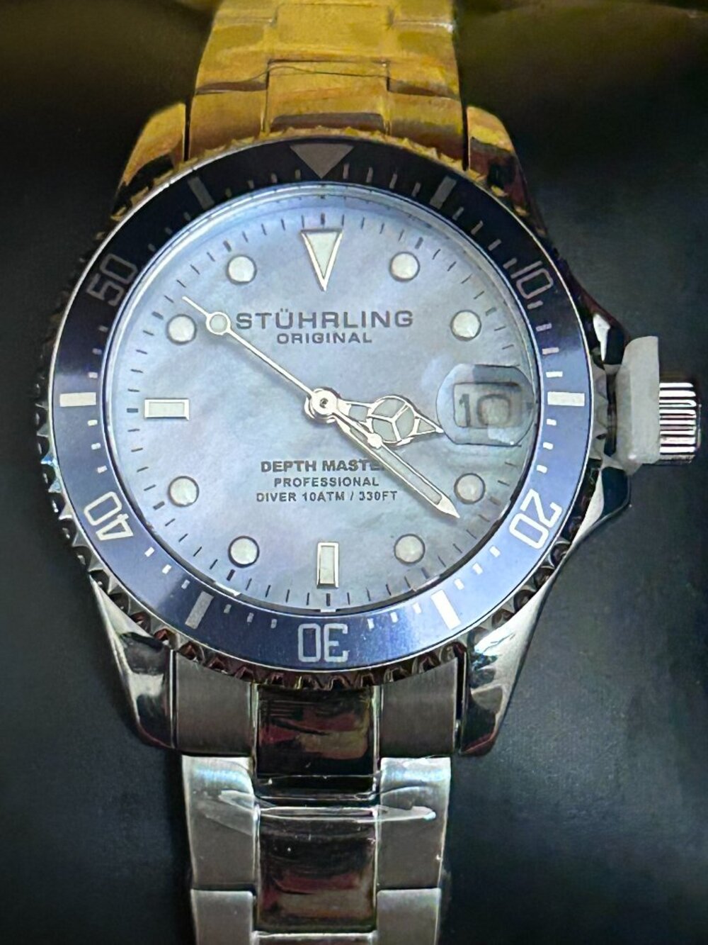 Stührling Depthmaster Quartz 32mm